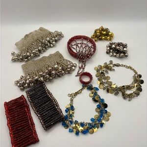 Lot of 9 Bohemian bracelets